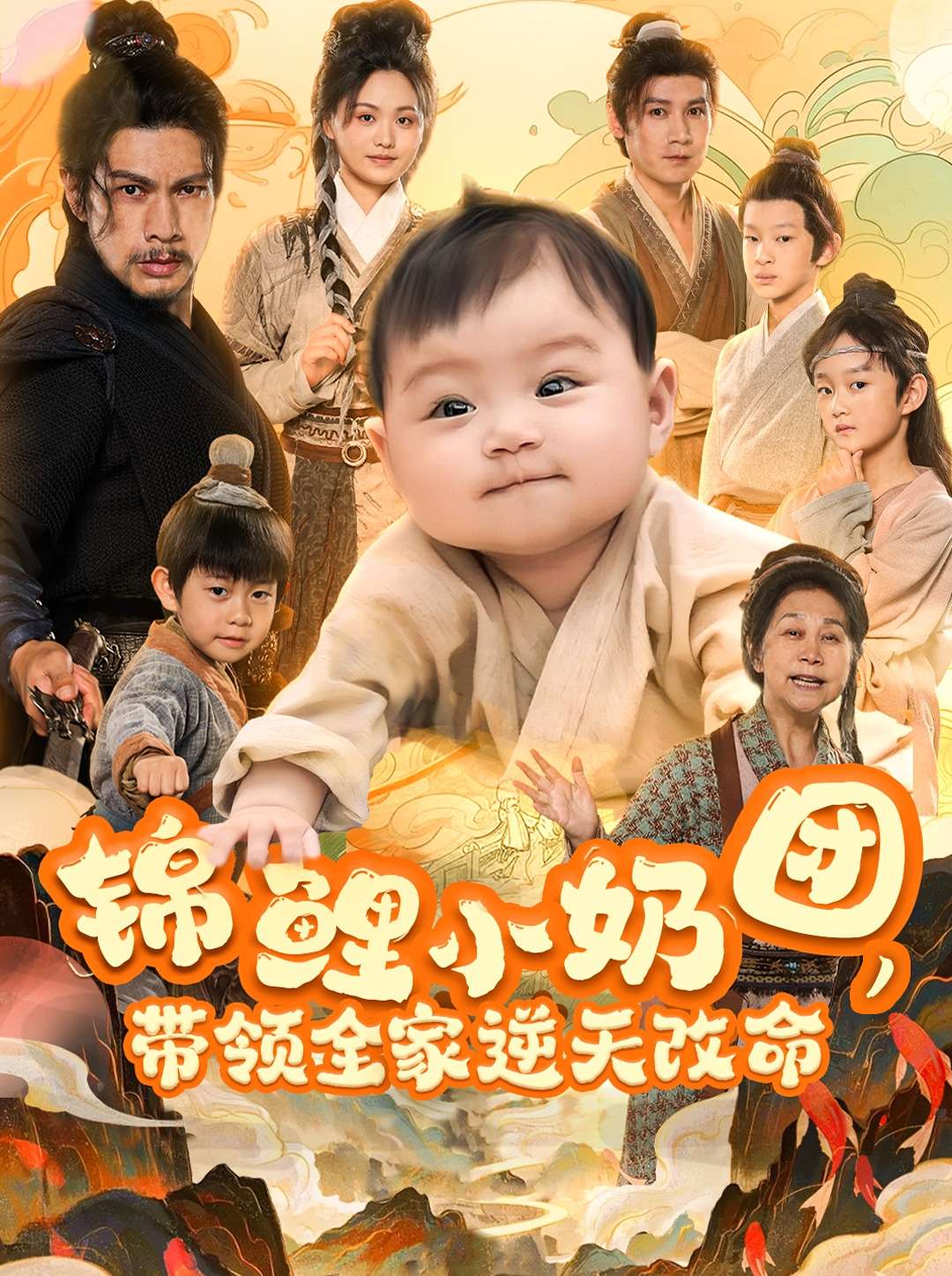 锦鲤小奶团，带领全家逆天改命封面图